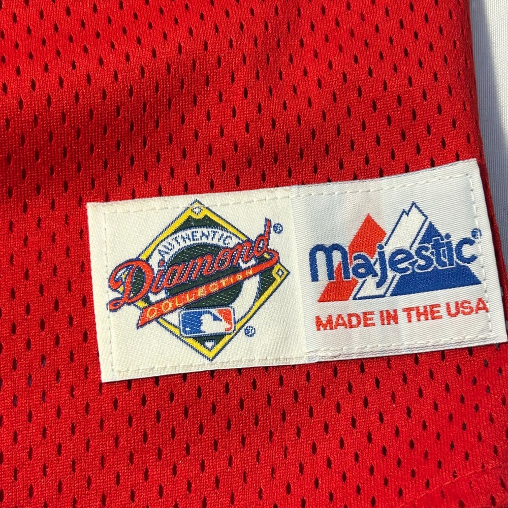 Majestic St Louis Cardinals Mark McGwire 25 Baseball Jersey Size Youth L Vintage - Picture 4 of 9